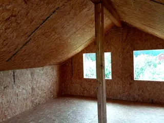 Haus nach Projekt „Alfa“, Dorf Bor: Innenwände