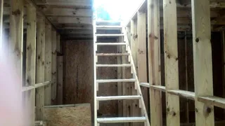 Haus nach Projekt „Minihotel“, Gebiet Iwanowo: Wandmontage