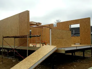 Haus nach individuellem Entwurf, Dorf Barskoe-Tatarovo: Wandmontage