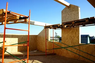 Haus nach Projekt „Metschta pl.1“, Saratov: Obergeschoss und Dachgeschoss
