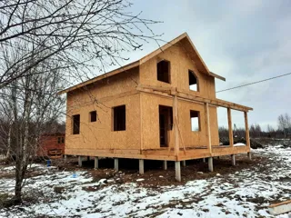 Haus 152 m² nach Projekt „Prag“, Dorf Lysnovo: Obergeschoss und Dach