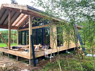 Haus 64 m² nach individuellem Projekt, Dorf Seltso-Podelyshevo: Fertiges Haus