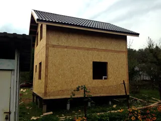 Haus nach Projekt „Alfa“, SNT „Druschba“: Fertiges Haus