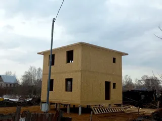85 m² house built to a custom design, Rybinsk: completed house