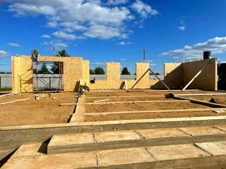 Haus 224 m² nach individuellem Projekt, Dorf Borovikovo: Wandmontage