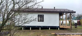 Haus nach individuellem Entwurf, Gebiet Wladimir: fertiges Gebäude