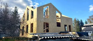 Haus 193 m², individuelles Projekt, Dorf Yaskino: Obergeschoss und Dachgeschoss