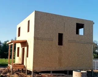 Haus mit 112,5 m² nach dem Projekt „Kostroma“, Dorf Nastasino