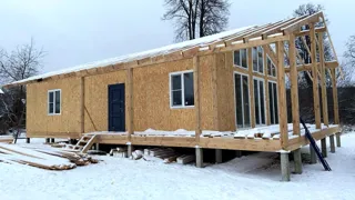 122 m² house built to a custom design, Alferevo village: completed house