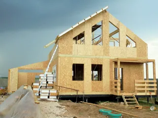 Haus nach individuellem Entwurf, Dorf Belkovo: Wandmontage
