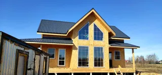 173 m² house built to a custom design, Rodniki: completed house