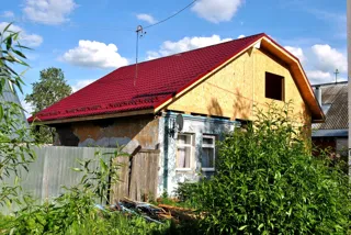 Anbau nach individuellem Entwurf, Gebiet Kostroma: fertiges Gebäude
