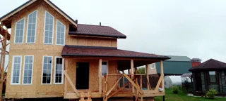 Haus 188 m² nach individuellem Projekt, Dorf Ivanovskoe: Fertiges Haus