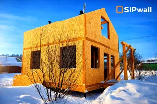 Custom-design house, Kostroma Region: second floor and attic floor
