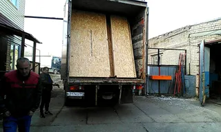 Özel projeye göre ev, Novoe Zavolzhe kasabası: ev kitinin teslimi