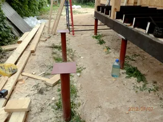 Haus nach individuellem Entwurf, Gebiet Moskau: Wandmontage