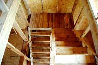 Haus nach Projekt „Bris“, Cottage-Siedlung „Schaworonki“: Innenwände