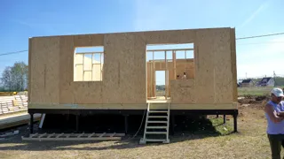 Haus nach individuellem Entwurf, Gebiet Nischni Nowgorod: Wandmontage