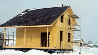 Haus nach Projekt „Dmitrowo“, Dorf Lupychevo: Dach