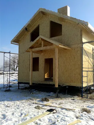 Haus nach Projekt „Metschta pl.4“, Gebiet Nischni Nowgorod: Fertiges Haus