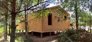 Özel projeye göre 54,5 m² ev, Barskoe köyü: tamamlanmış ev