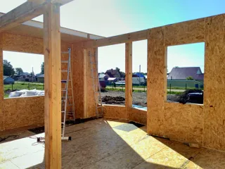 Haus nach Projekt „Sarja“, Kazan: Wandmontage