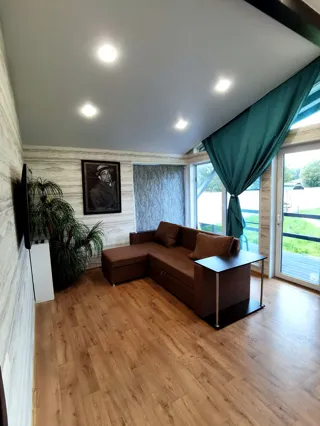 House, “Half-timbered 98” design, Borisovo village: interior work