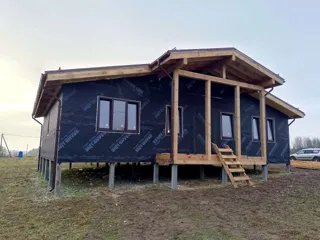 Custom-design house, Moscow Region: finished building