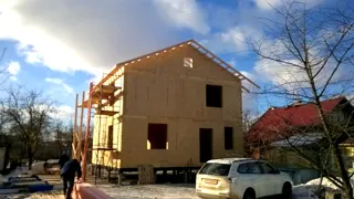Özel projeli ev, Obninsk: çatı