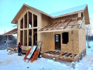 Haus 166 m² nach Projekt „München“, Vologda: Obergeschoss und Dachgeschoss