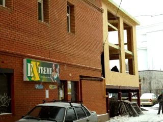Anbau 86,02 m² nach individuellem Entwurf, Yaroslavl: Wandmontage