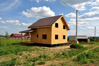 Haus nach Projekt „Michigan“, Galich: Fertiges Haus