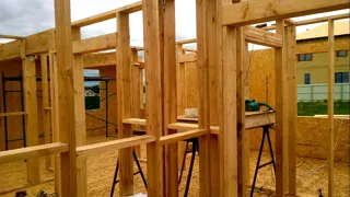Haus nach Projekt „Narziss“, Dorf Artyukino: Innenwände