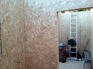 Haus 72 m² nach individuellem Projekt, Pushchino: Trennwände