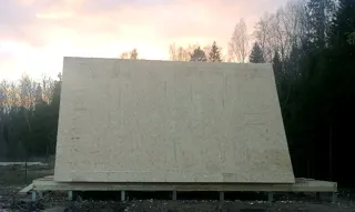 “A-Frame Altay” projeli ev, Moskova bölgesi: çatı