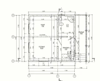 74 m² ev, özel proje, “Jeleznodorojnik” SNT: proje planı