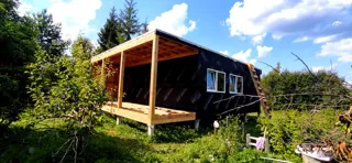 Haus 76 m² nach individuellem Projekt, Dorf Byakovo: Fertiges Haus