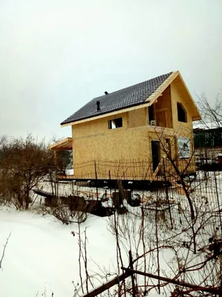 Haus nach Projekt „Wdochnowenie“, Wyksa: fertiges Haus