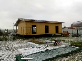 Haus nach Projekt „Korsar - D2.8“, Dorf Yakovlevo: Fertiges Haus
