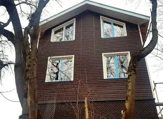 Haus 72 m² nach individuellem Projekt, Pushchino