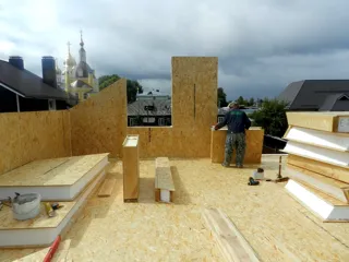 Haus nach Projekt „Metschta pl.4“, Pereslavl-Zalesskiy: Obergeschoss und Dachgeschoss