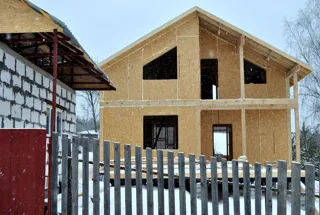 Haus nach Projekt „Utes“, Dorf Sukhanikha: Obergeschoss und Dachgeschoss