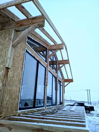 130 m² house built to a custom design, Ovchukhi village: completed house