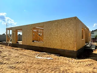 Haus 224 m² nach individuellem Projekt, Dorf Borovikovo: Wandmontage