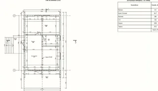 Özel projeye göre 53,5 m² ev, Leningrad bölgesi: proje planı