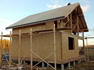 96 m² ev, özel proje, Konokhovo köyü: ikinci kat ve çatı katı