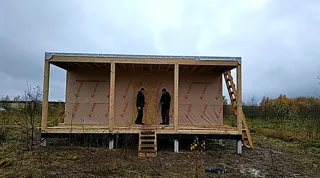 “Yaroslavl” projeli ev, “Levil” konut sitesi: duvar montajı