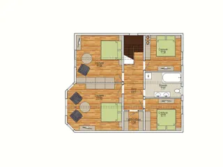 Haus nach Projekt „Markis“, Gebiet Moskau: Projektgrundriss