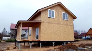 Haus nach Projekt „Majak“, Region Twer: Fassadenverkleidung