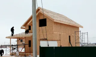 Haus nach Projekt „Michigan mini“, Kostroma: Fertiges Haus